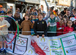 Passage de la flamme olympique 2024
