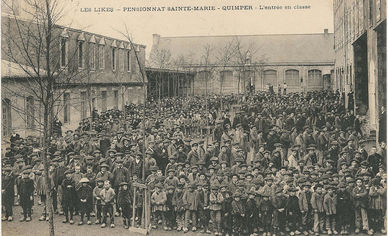 Le pensionnat Sainte-Marie en 1905