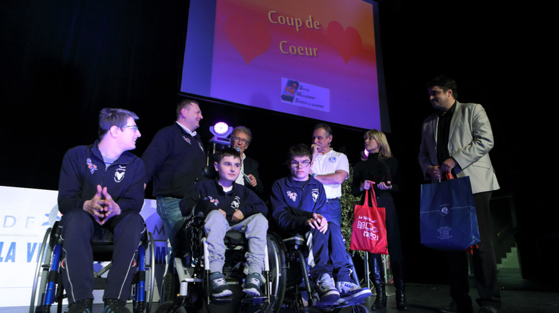 Coup de coeur à l équipe foot fauteuil du club Handisport Cornouaille Quimper - 26e Trophées sportifs quimpérois