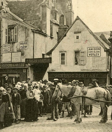 Le débit Gentric rue Saint-François