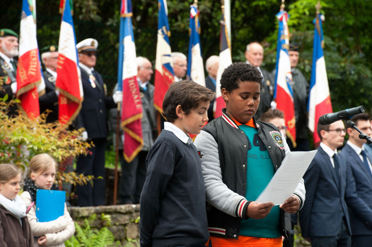 Cérémonie du 70e anniversaire de la Victoire de 1945