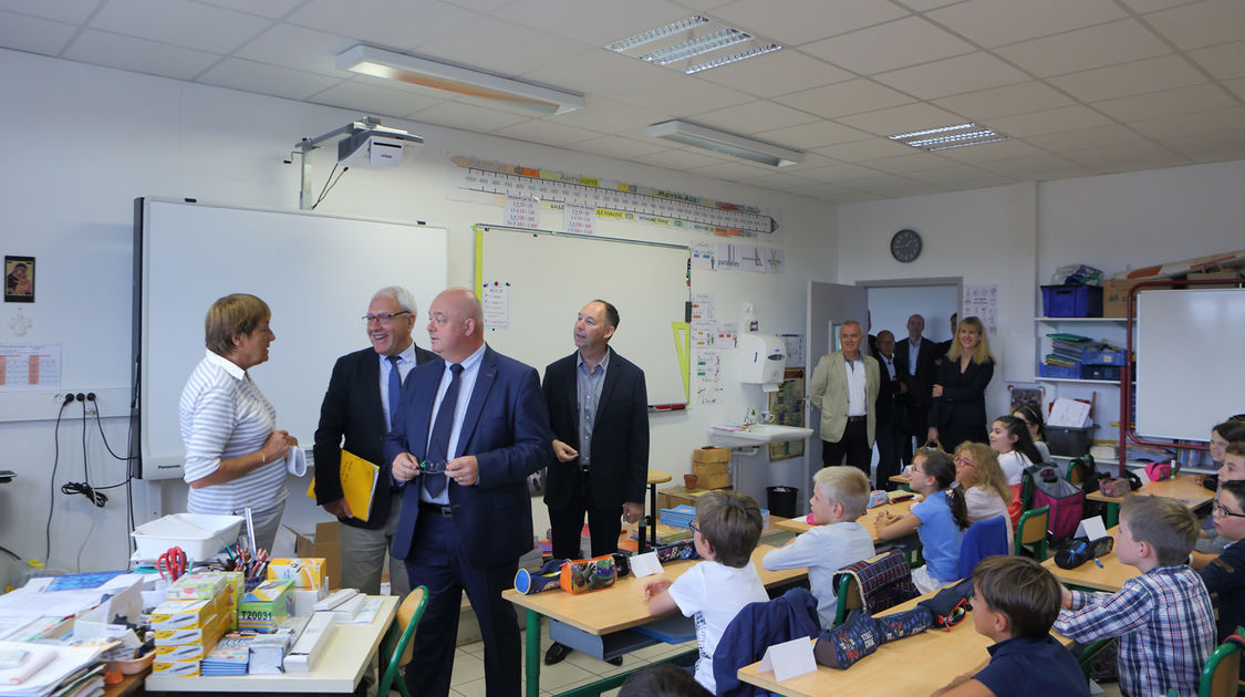 Rentrée scolaire 2017-2018 -  Les élus visitent les écoles quimpéroises (9)