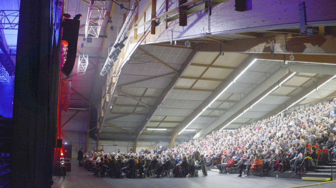 Premier spectacle accueilli dans le nouveau Pavillon