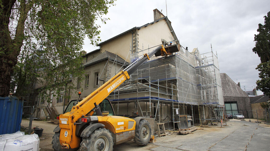 Travaux de rénovation du théâtre Max-Jacob