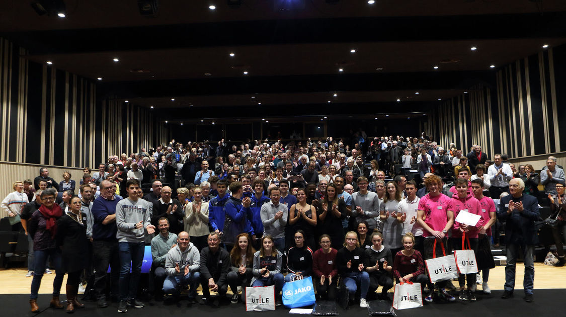 Cérémonie des trophées sportifs - photo de groupe