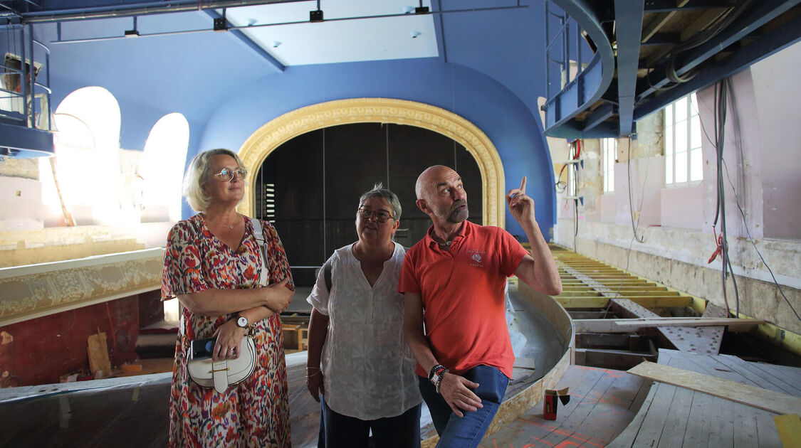 Travaux de restauration de théâtre Max-Jacob