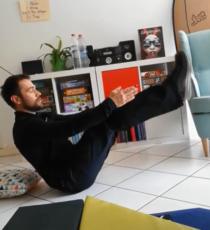 Sport à la maison : abdominaux n°1