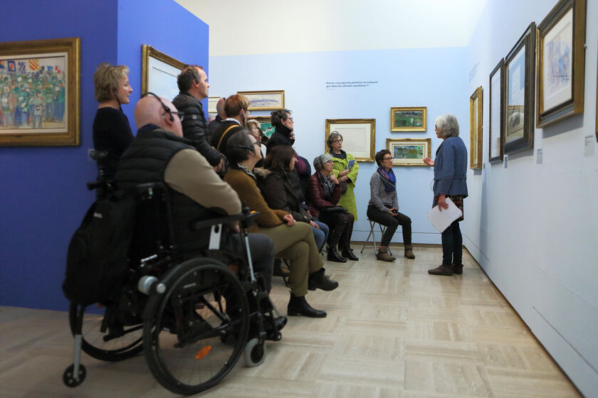 Renouvellement de la marque « Tourisme & Handicap » pour le musée des Beaux-Arts  