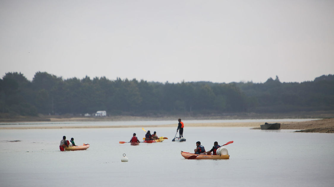 Les jeudis sur  l’eau, sortie Kayak à Bénodet 