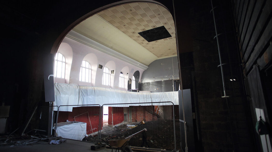 Travaux de restauration de théâtre Max-Jacob