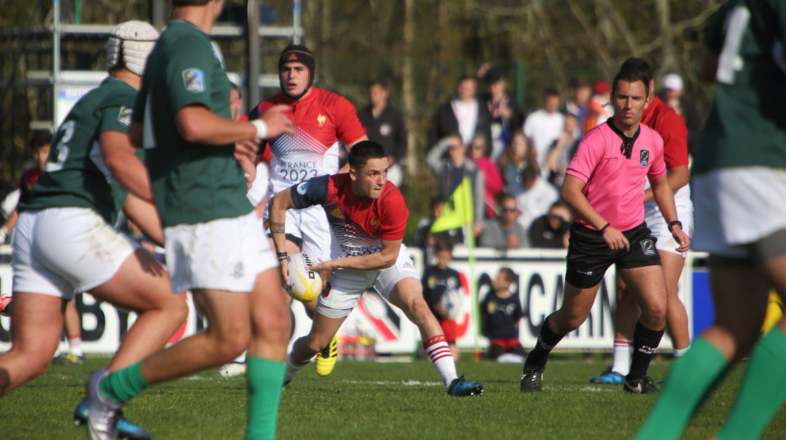 U18 Rugby Europe - Demi-finale opposant la France au Portugal - Victoire française 47-0 (17)