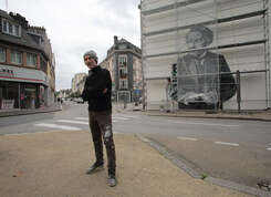 Parcours de la laïcité : un graff à l’effigie d’Aristide-Briand