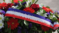 Cérémonie commémorative du 82ème anniversaire de la libération de Quimper Esplanade F.Mitterrand
