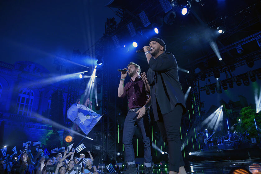 Claudio Capeo et Slimane