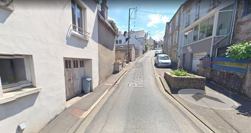 Aménagements cyclables et piétonniers sur les rues de la fontaine, de Concarneau, Le Nobletz et le chemin de Kersaliou