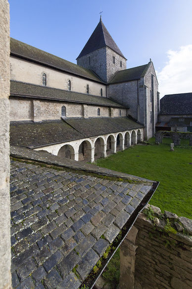 L'église et le cloître de Locmaria.
