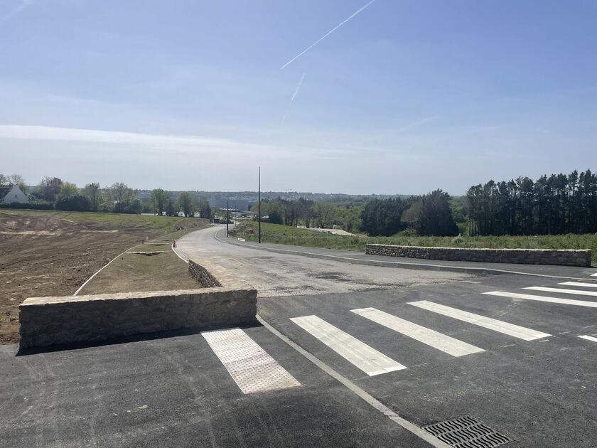 Fin des travaux d’extension du parc d’activités de Kerourvois à Ergué-Gabéric