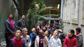 Les élèves de CP-CE1 de l'école Emile Zola et leurs enseignants à l'Hôtel de Ville pour une visite des lieux.