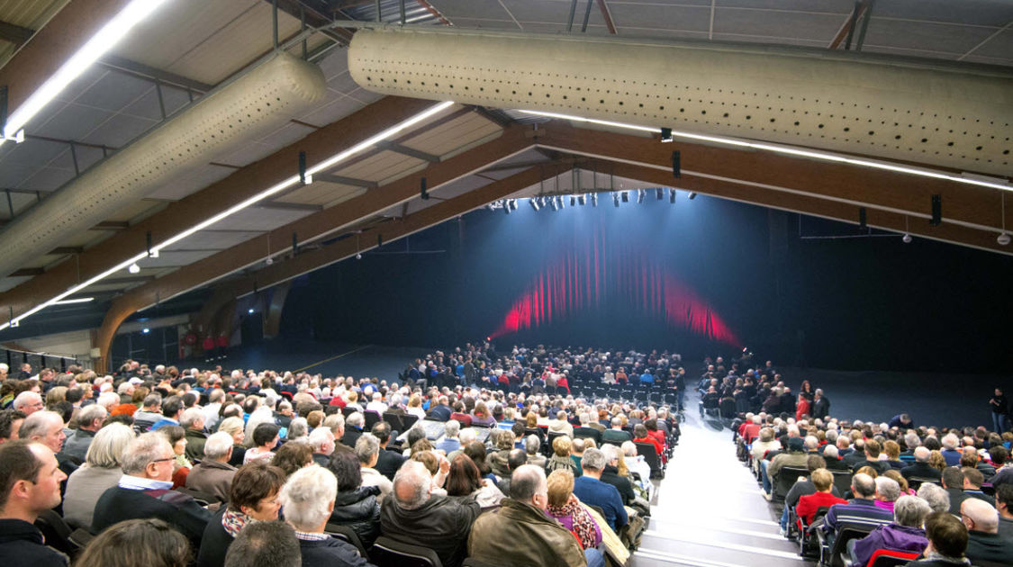 Premier spectacle accueilli dans le nouveau Pavillon