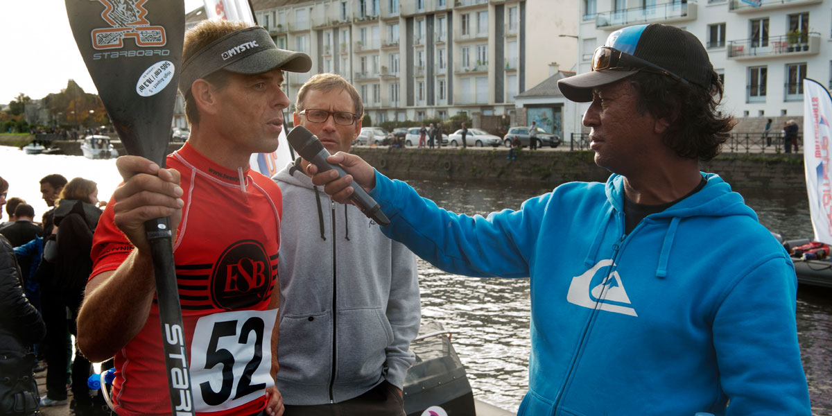 Paddle : succès de la City race de Quimper !