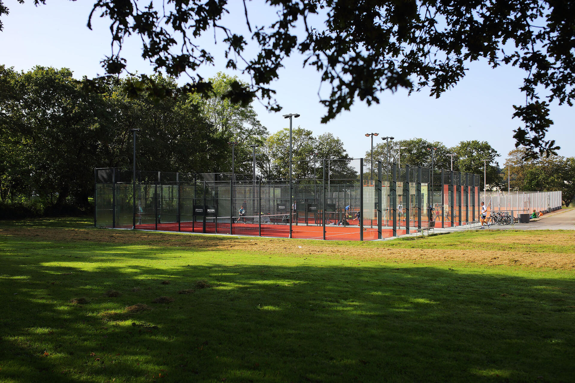 Nouveaux terrains de padel et tennis extérieurs de Creac'h Gwen