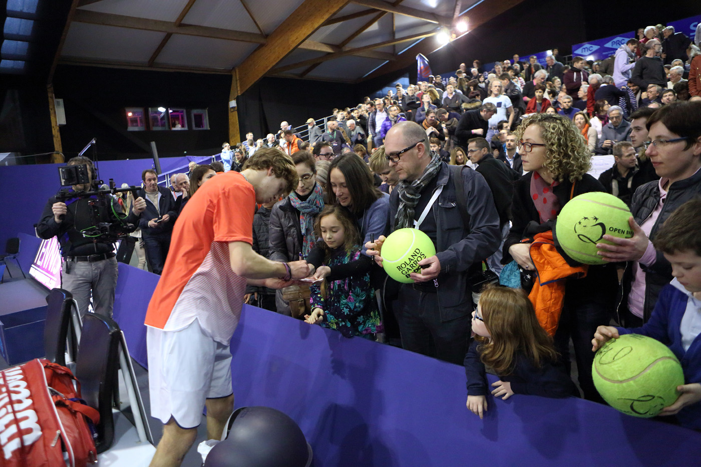 Andrey Rublev vainqueur de l'Open de tennis de Quimper 2016