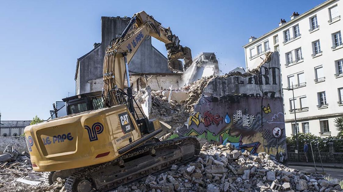 Chantier de la Providence, les travaux avancent