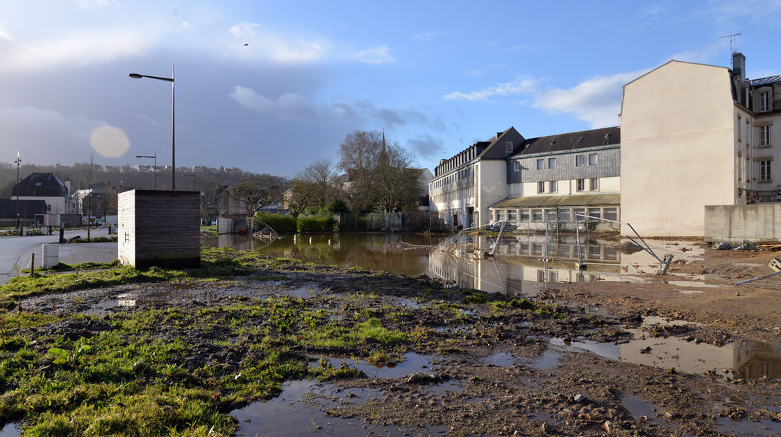 Inondation - Le Steir déborde - Parking de la Providence - 7 février 2014 (12)