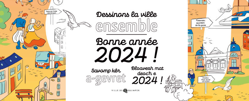 Bonne année 2024 / Bloavezh mat 2024 !