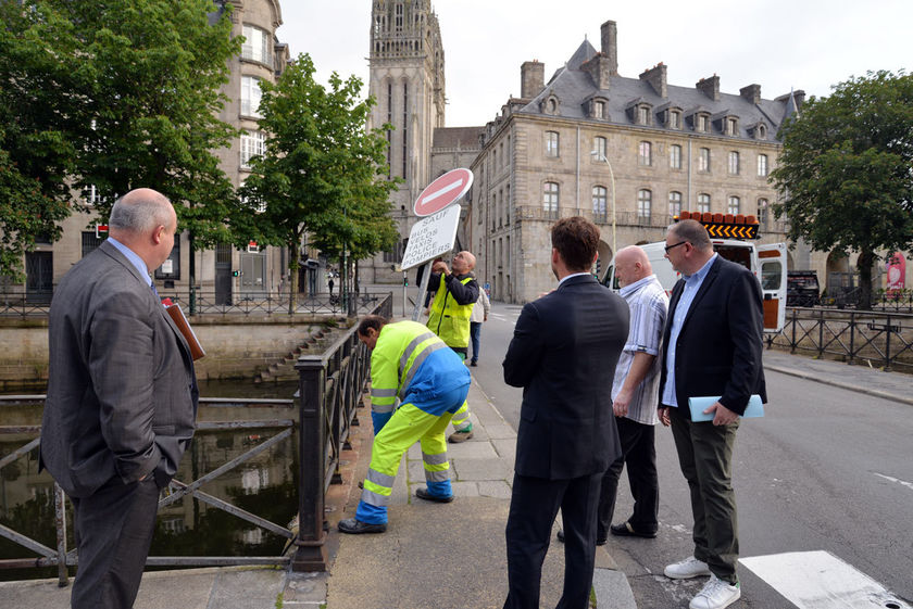 Le pont Sainte-Catherine rouvert à la circulation