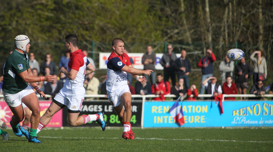 U18 Rugby Europe - Demi-finale opposant la France au Portugal - Victoire française 47-0 (19)