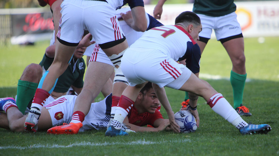 U18 Rugby Europe - Demi-finale opposant la France au Portugal - Victoire française 47-0 (10)