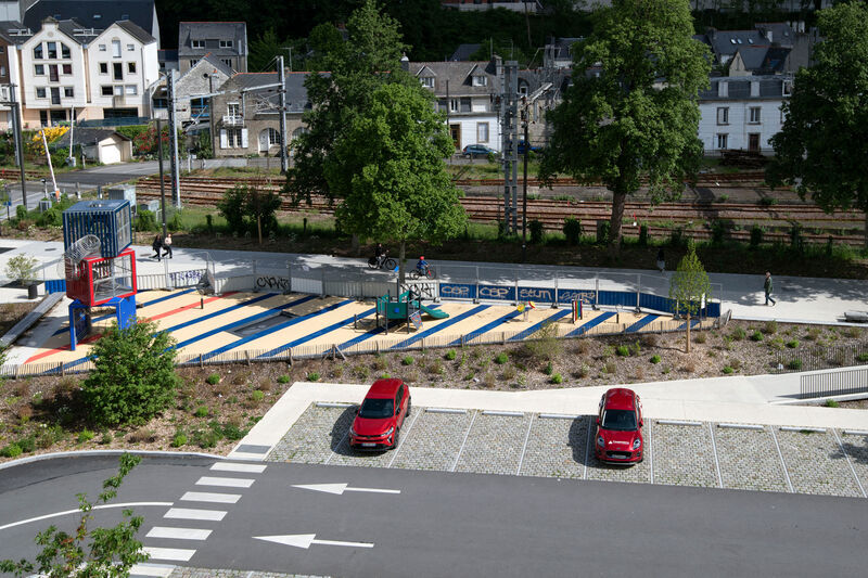 Gare-Parc : une nouvelle aire de jeux dans le quartier de la gare