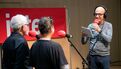 Enregistrement du "Jeu des 1 000€" de la radio France Inter présenté par Nicolas Stoufflet à Quimper au Chapeau Rouge