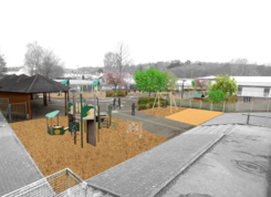 Végétalisation des cours d’école : Inauguration au groupe scolaire Léon-Goraguer 