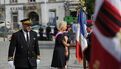 Cérémonie commémorative du 82ème anniversaire de la libération de Quimper Esplanade F.Mitterrand