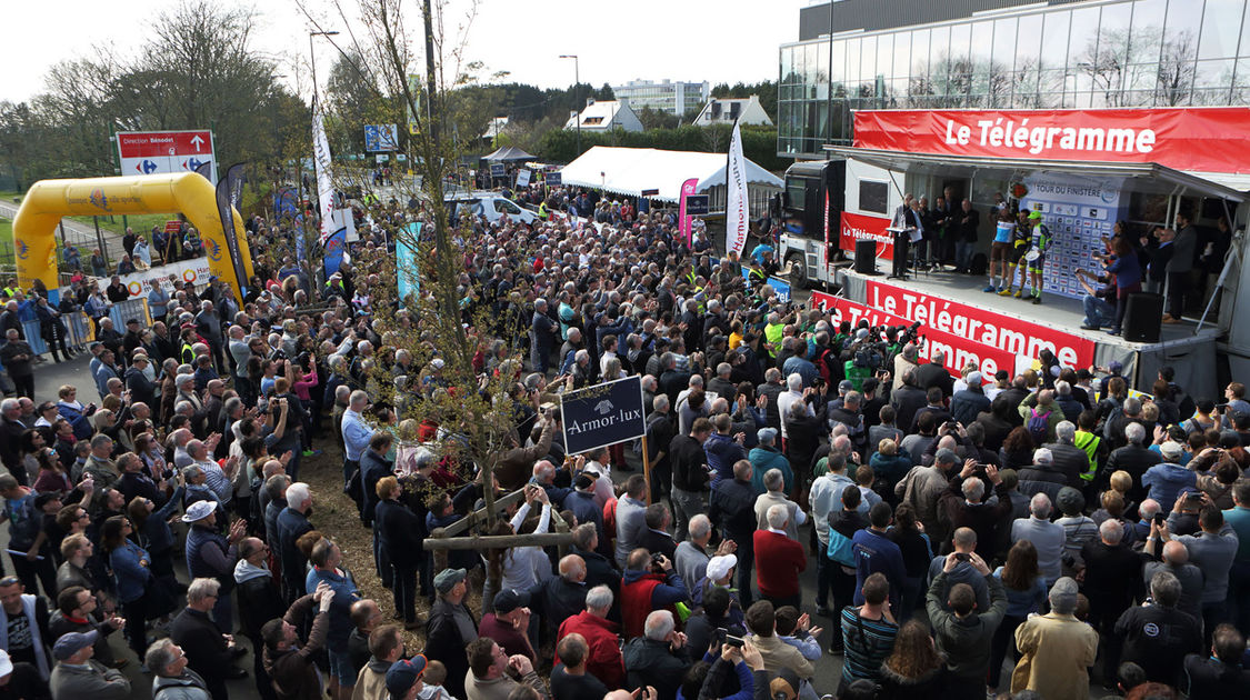 33e édition du Tour du Finistère le samedi 14 avril 2018 - Une répétition de la Grande Boucle qui fera à Quimper le 11 juillet prochain (17)