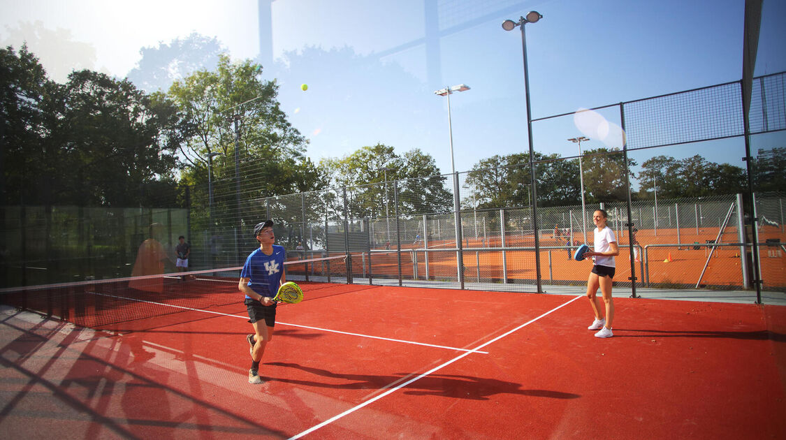 Nouveaux terrains de padel et tennis extérieurs de Creac'h Gwen