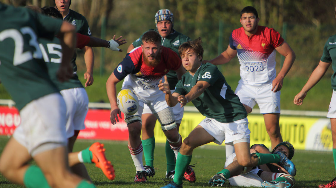 U18 Rugby Europe - Demi-finale opposant la France au Portugal - Victoire française 47-0 (12)