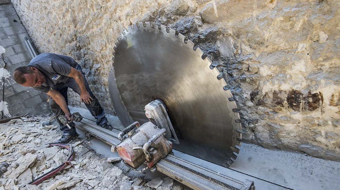 Chantier de la Providence, les travaux avancent 