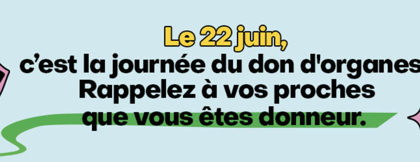 Don d’organes : La ville de Quimper mobilisée pour le 22 juin