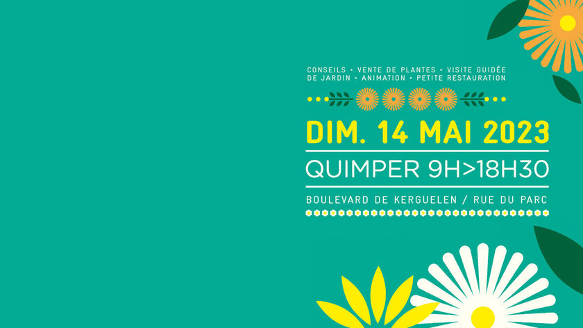 Marché de la fleur d’été : Dimanche 14 mai 2023