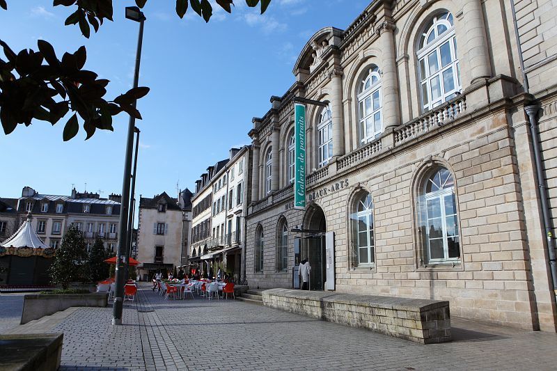 Vue extérieure du musée des beaux-arts