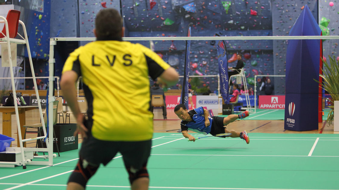 Du 20 au 22 janvier 2017 la halle des sports de Penhars accueillait les 4e championnats de France de parabadminton organisés par la section badminton de l Ujap (15)