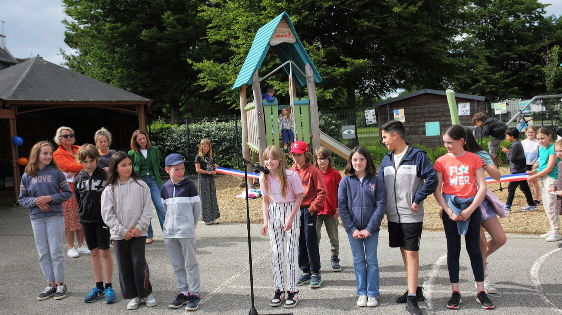 Végétalisation des cours d’école : Inauguration au groupe scolaire Léon-Goraguer