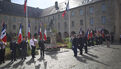 Cérémonie commémorative du 82ème anniversaire de la libération de Quimper Esplanade F.Mitterrand