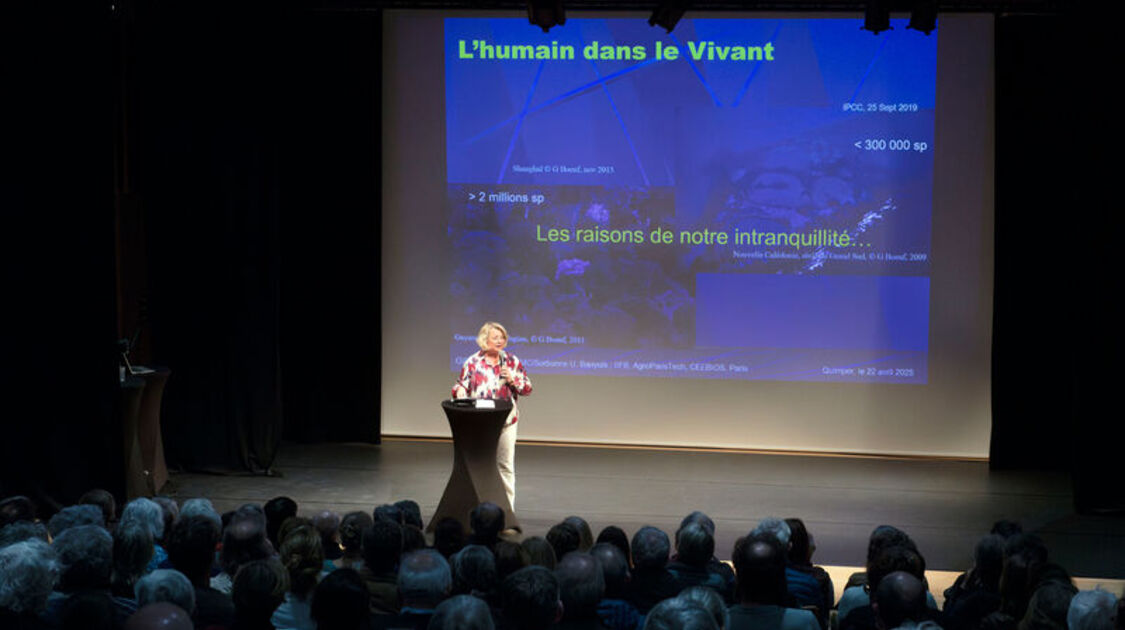 Conférence Gilles Boeuf "L'humain dans le vivant"