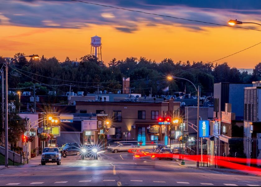 La ville de Val-d'Or au Québec.