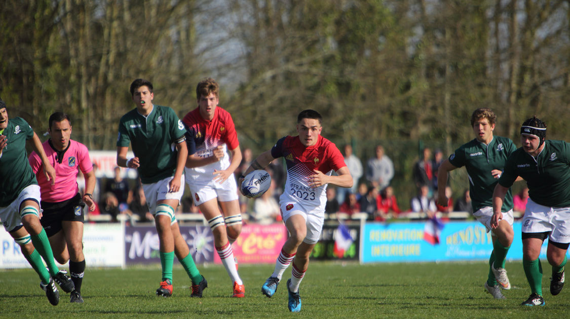 U18 Rugby Europe - Demi-finale opposant la France au Portugal - Victoire française 47-0 (7)