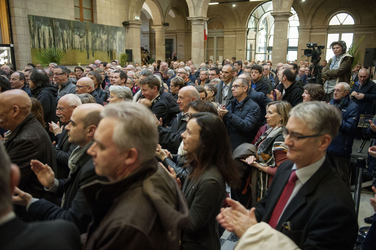 Les vœux du maire à l’Hôtel de Ville